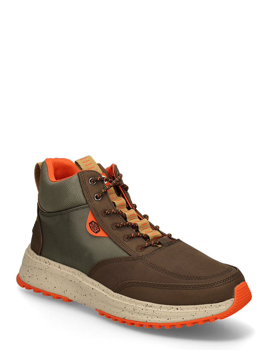 Hey Dude - TAHOE NYLON - laced boots - dusty green/multi - 0