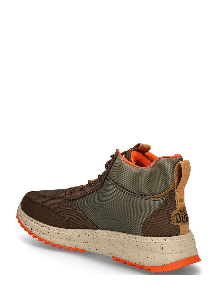 Hey Dude - TAHOE NYLON - buty sznurowane - dusty green/multi - 1