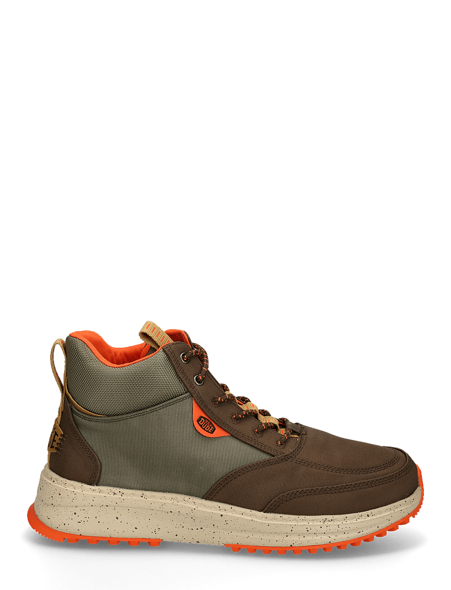 Hey Dude - TAHOE NYLON - laced boots - dusty green/multi - 2