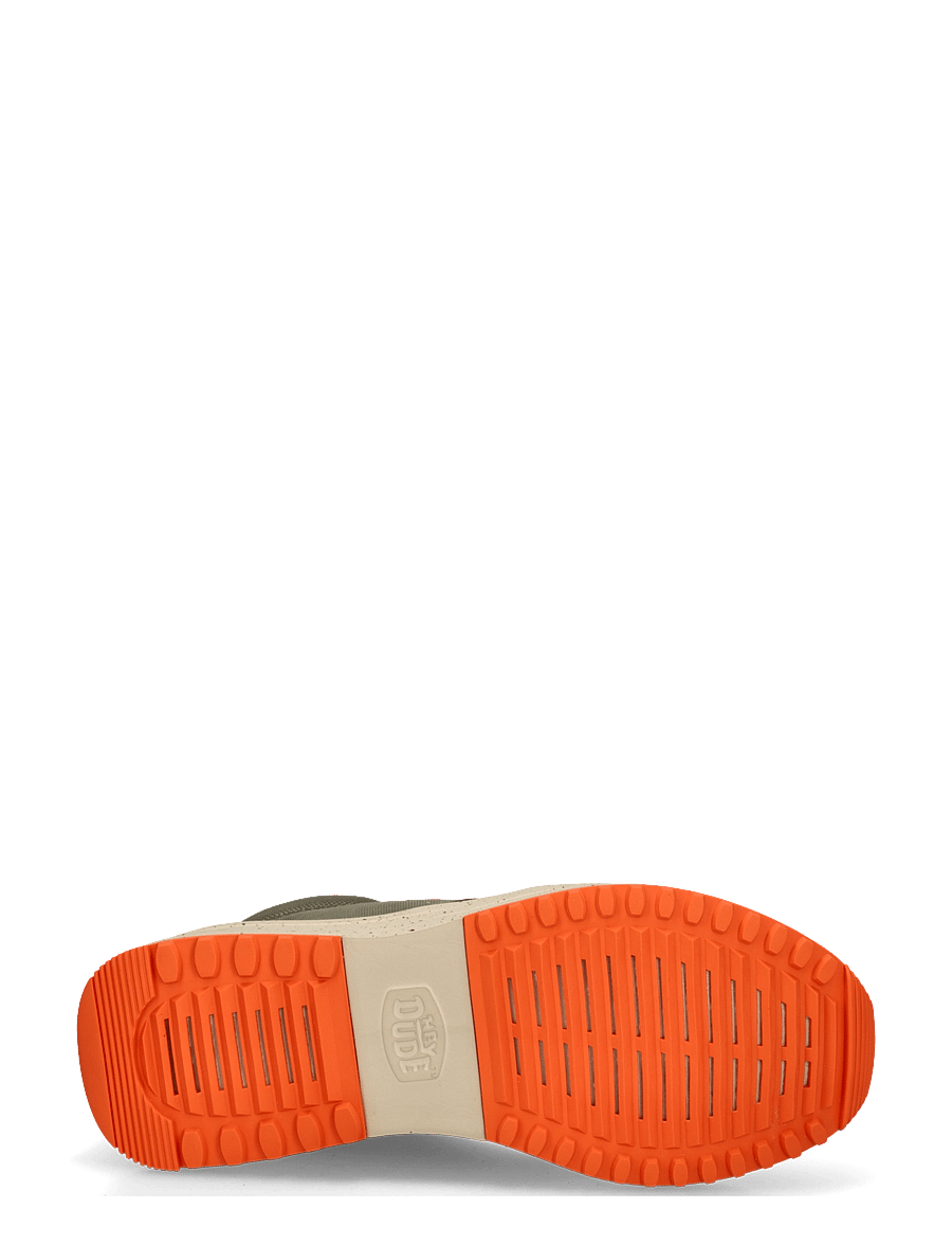 Hey Dude - TAHOE NYLON - buty sznurowane - dusty green/multi - 4
