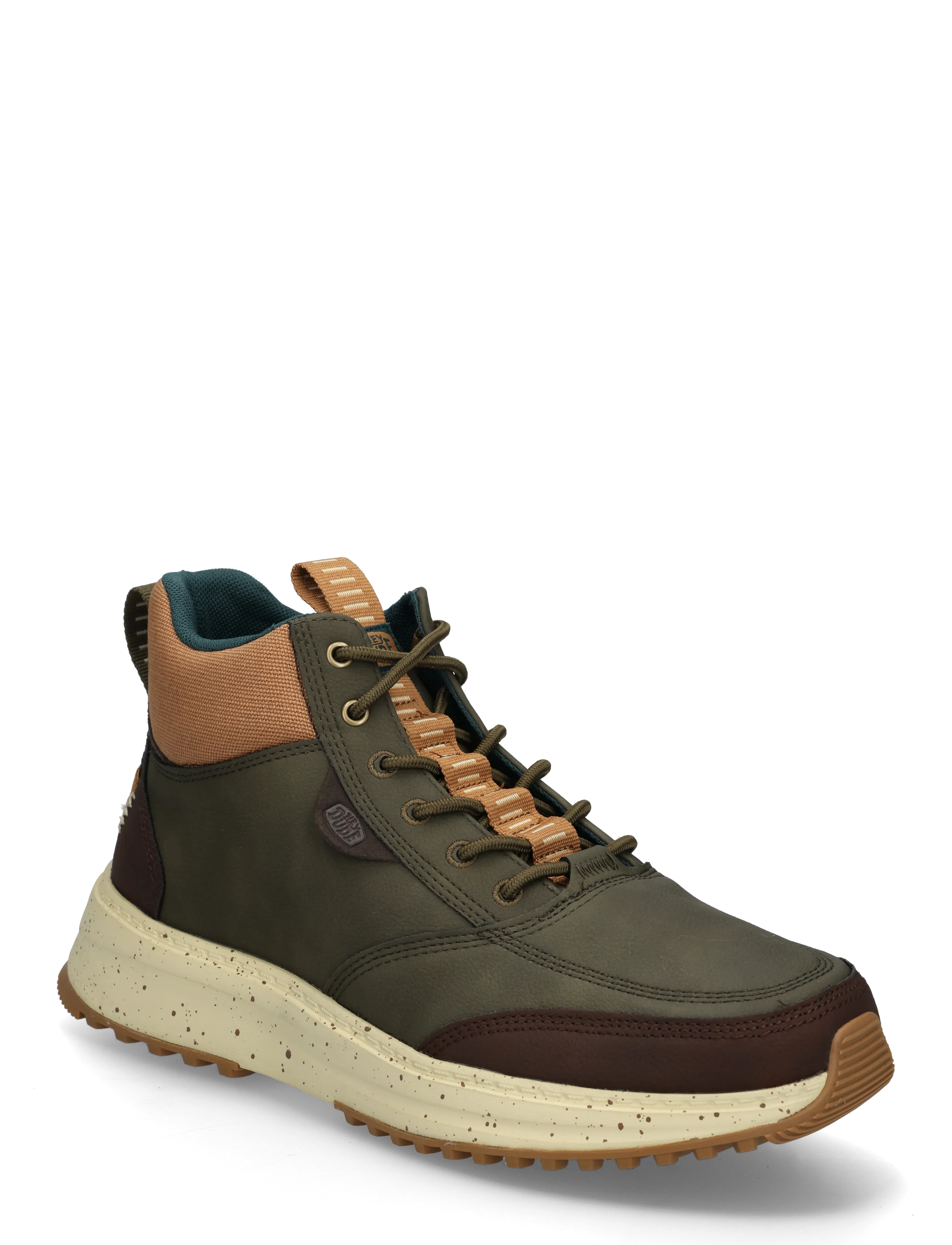 Hey Dude TAHOE CLASSIC - Støvler - DARK OLIVE/MULTI / khaki/green