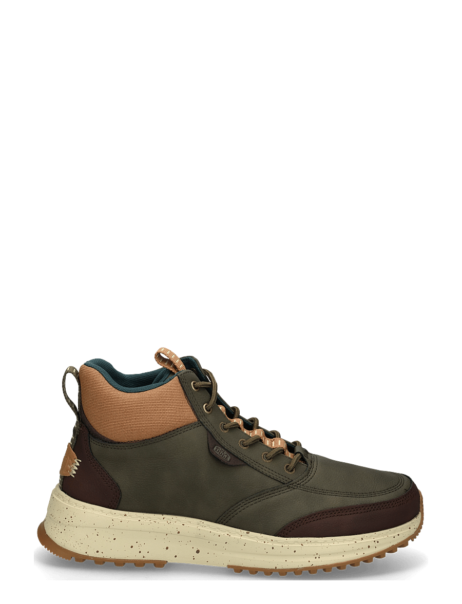 Hey Dude - TAHOE CLASSIC - kängor med snörning - dark olive/multi - 2