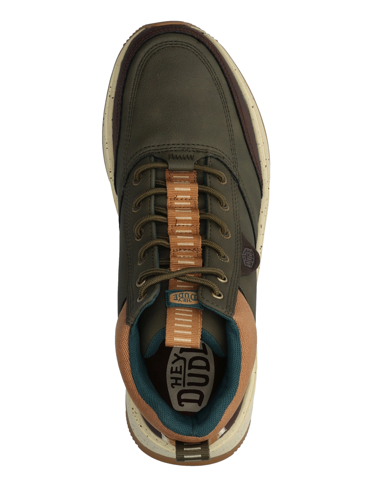 Hey Dude - TAHOE CLASSIC - laced boots - dark olive/multi - 3