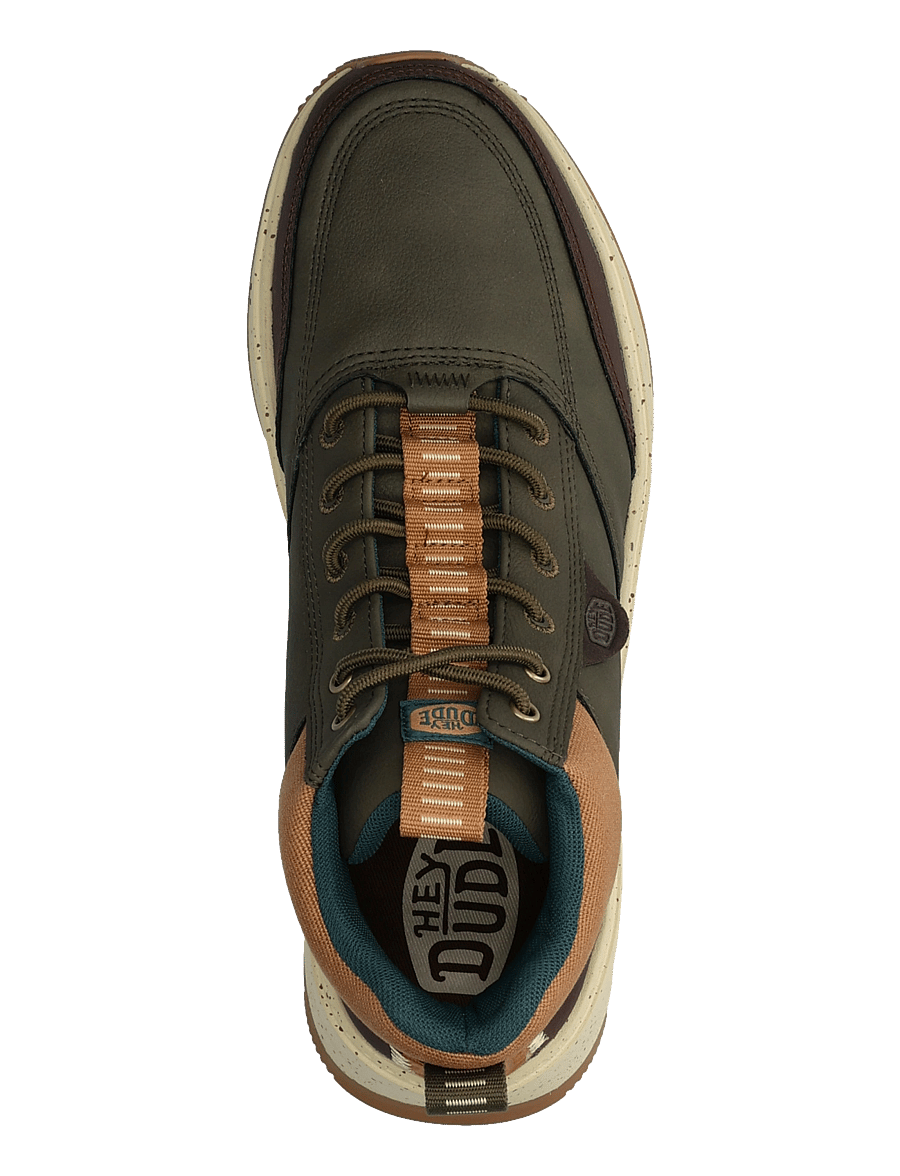 Hey Dude - TAHOE CLASSIC - kängor med snörning - dark olive/multi - 3