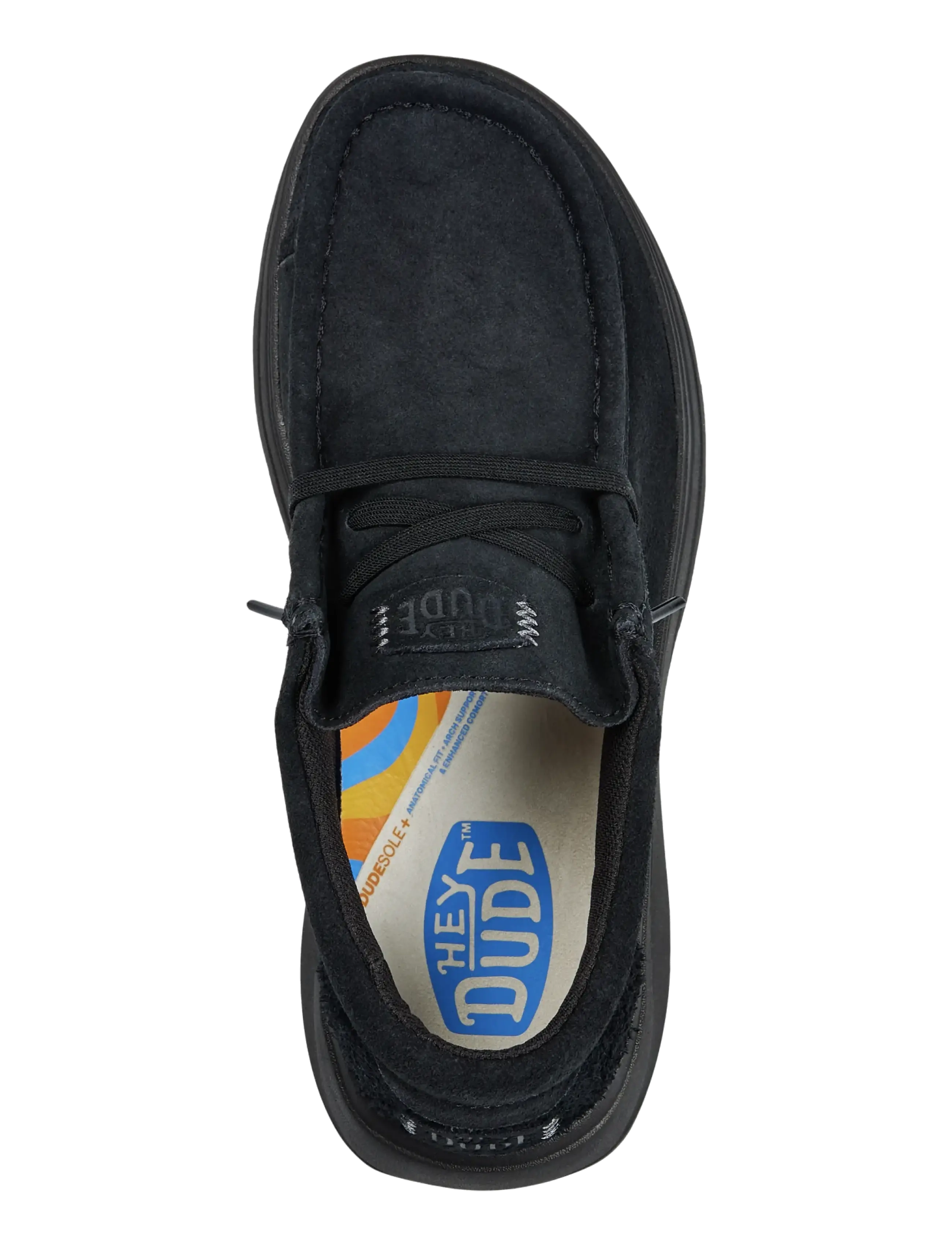 Hey Dude - Wendy COMF Suede - black - 2