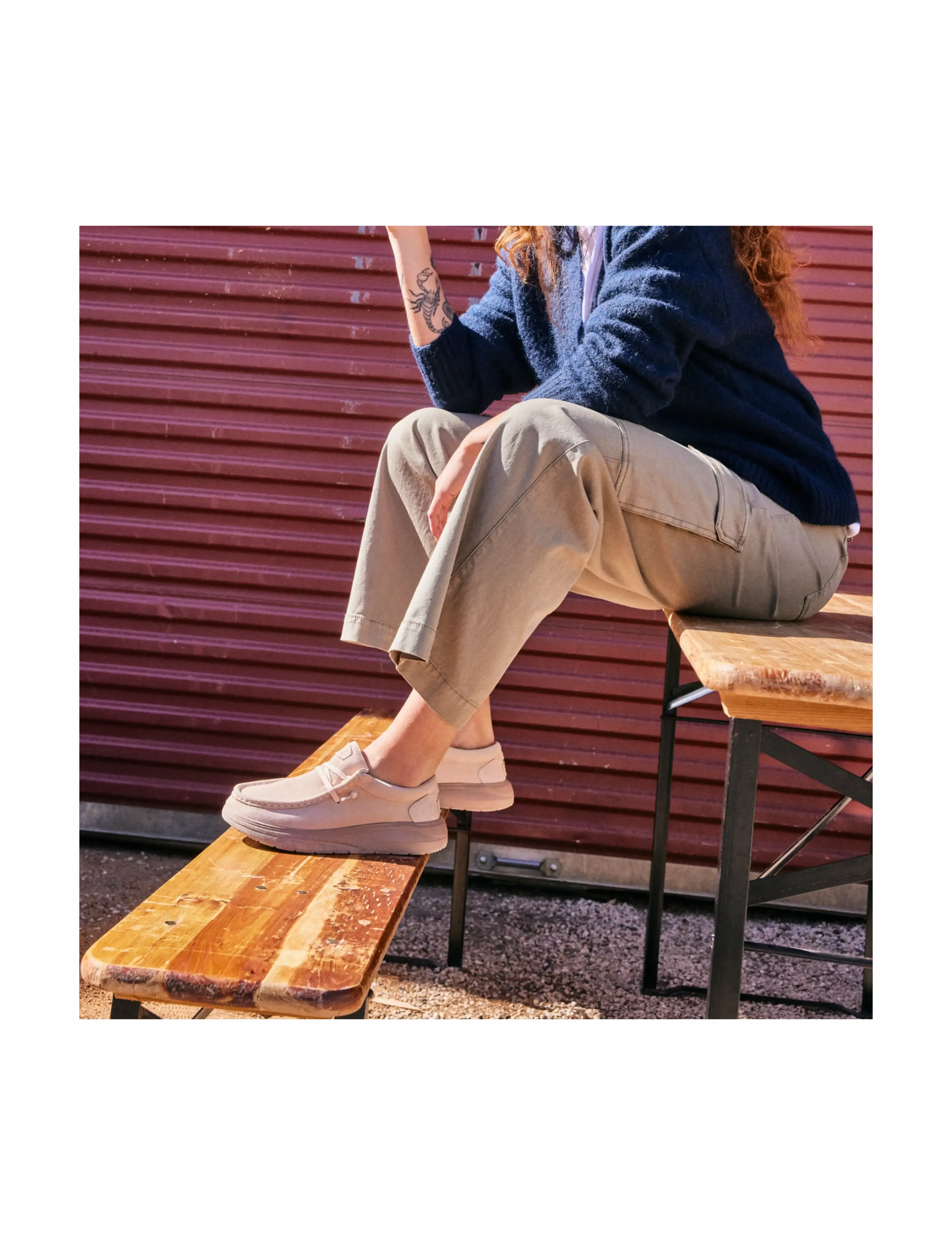 Hey Dude Wendy Comf Suede, 40, Beige, Sko > Bådsko, Dame