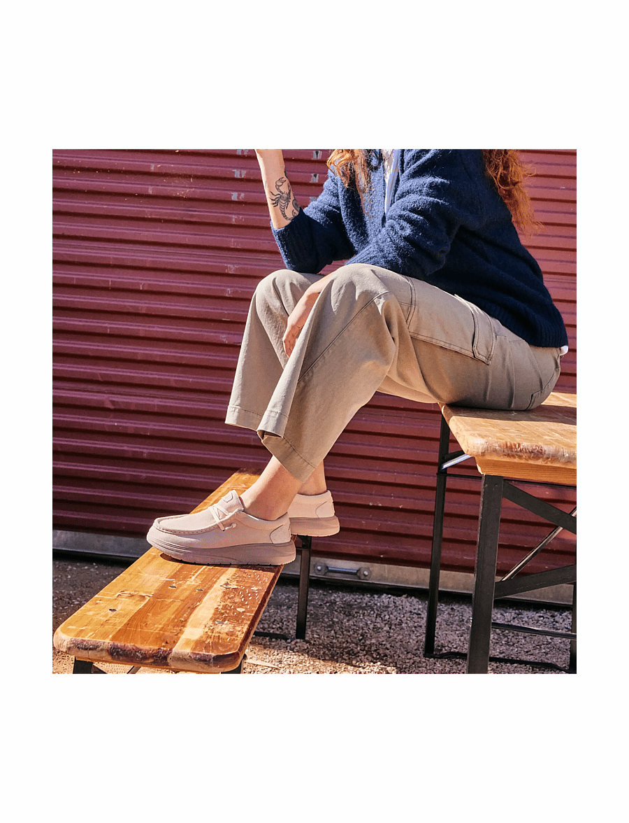 Hey Dude - Wendy COMF Suede - sejlersko - blush - 0