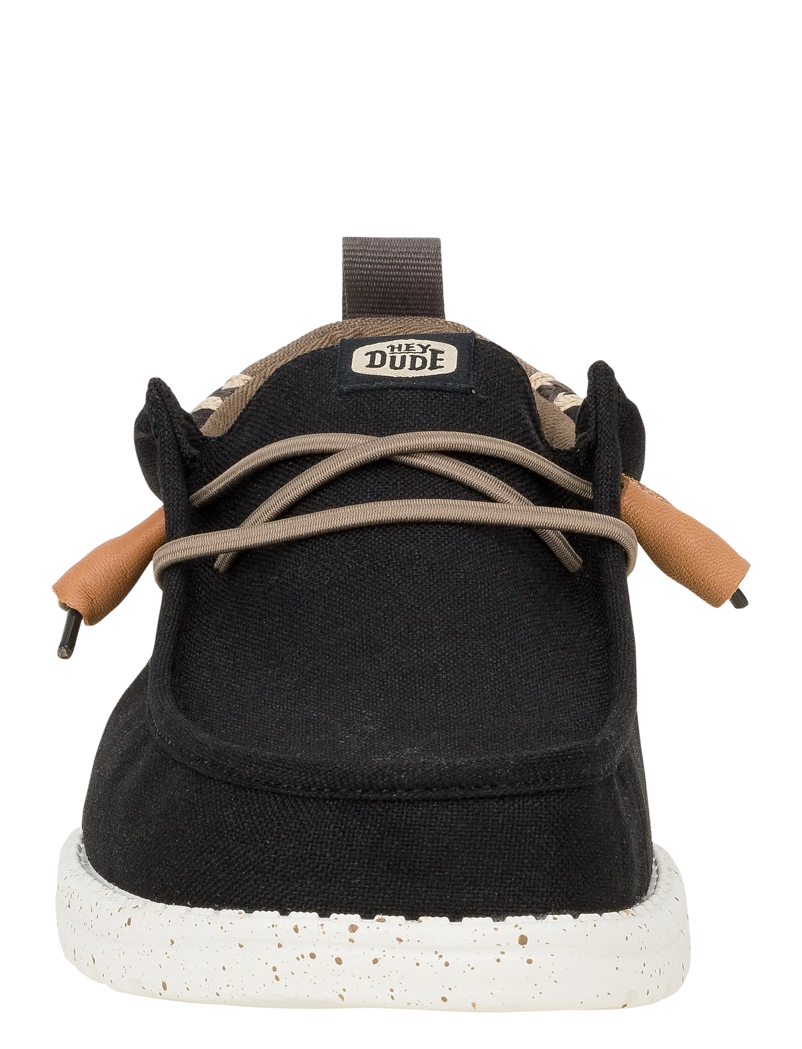 Hey Dude - WALLY SUMMER LINEN - urlaubsfavoriten - black/walnut - 4