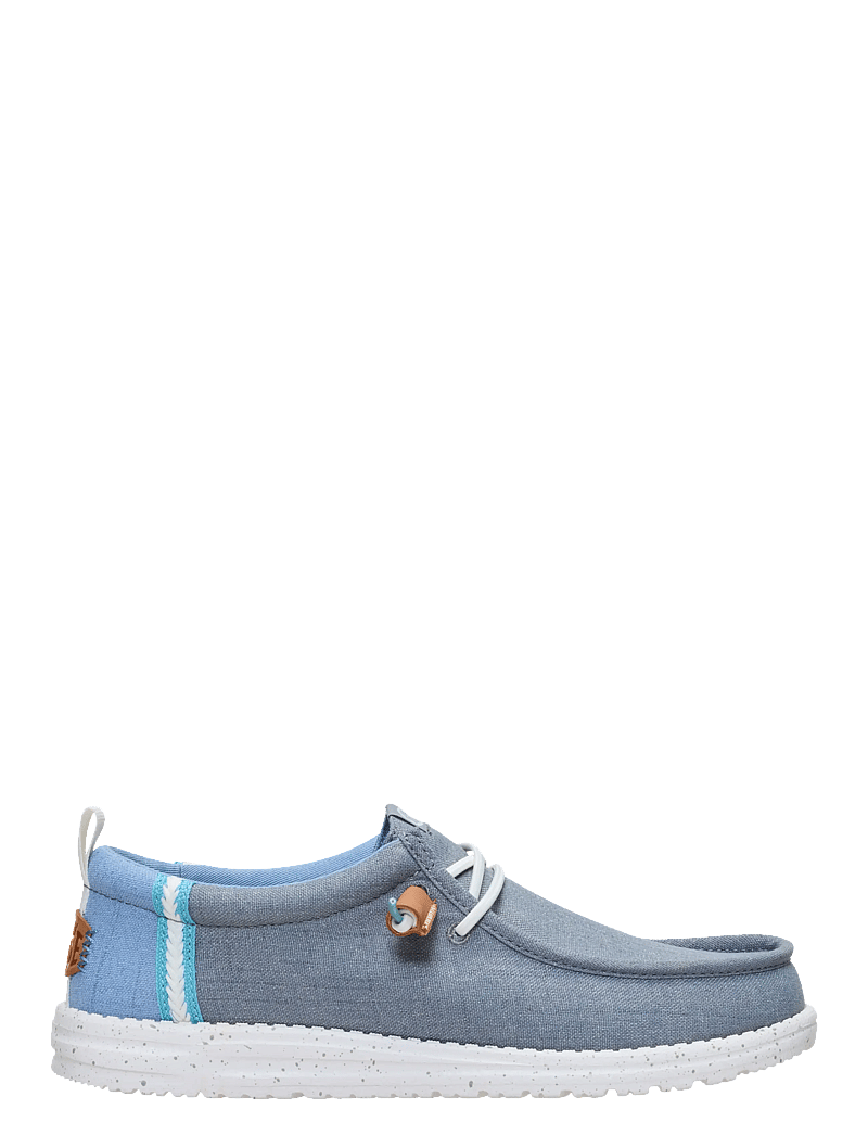 Hey Dude - WALLY SUMMER LINEN - atostogų būtiniausi - grey/faded denim - 2