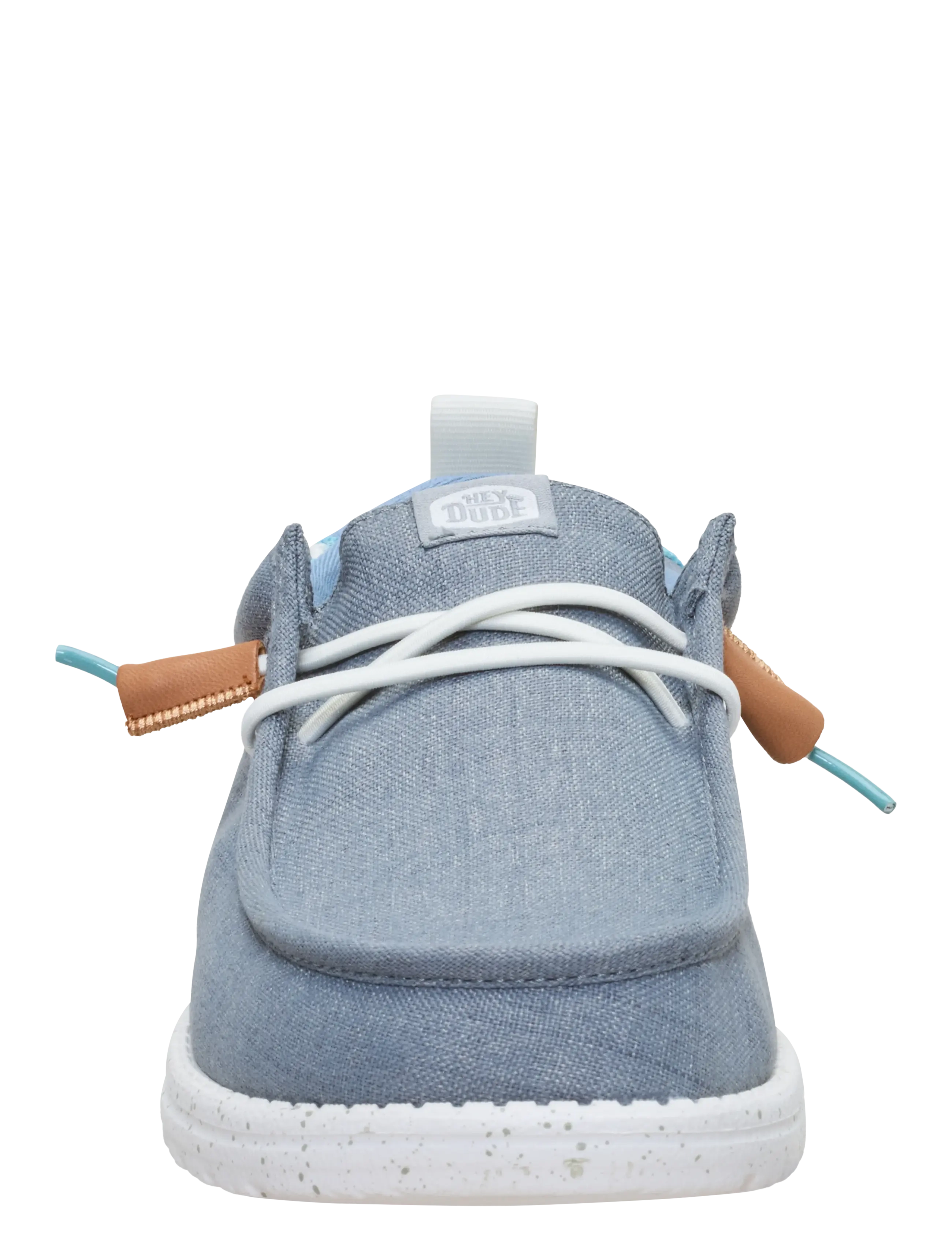 Hey Dude - WALLY SUMMER LINEN - puhkuse põhitooted - grey/faded denim - 4