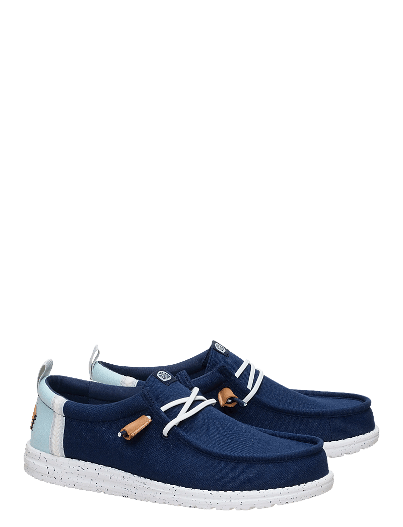 Hey Dude - WALLY SUMMER LINEN - feriefavoritter - navy blazer/multi - 1