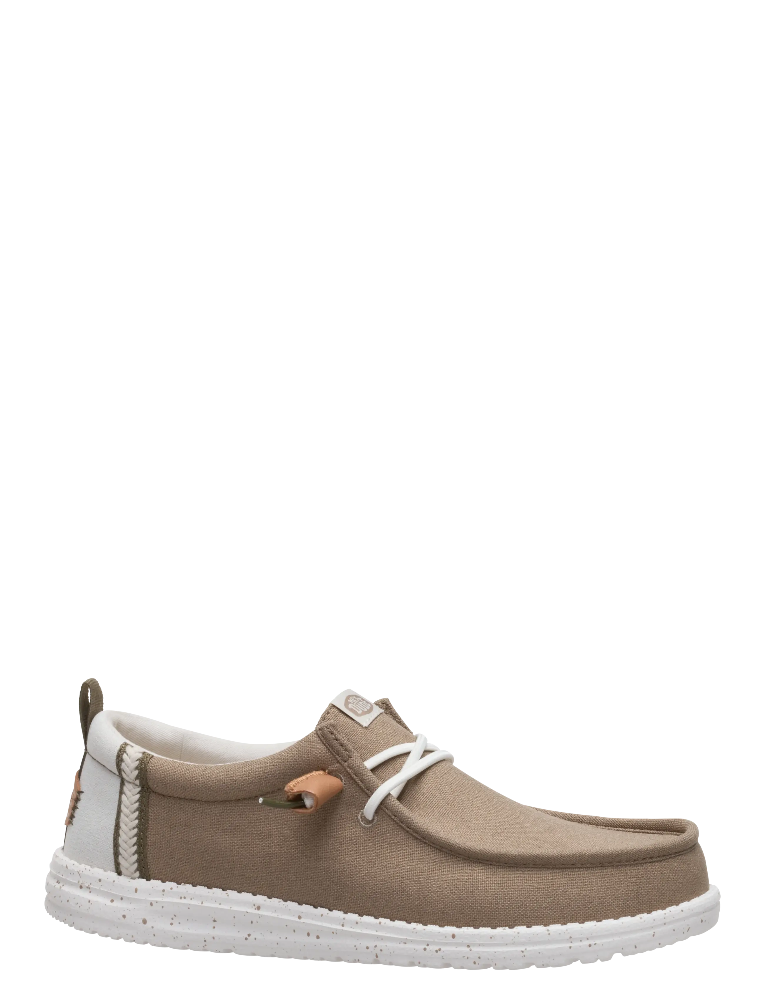 Hey Dude Wally Summer Linen, 40, Beige, Sneakers > Slip On-Sneakers, Herre