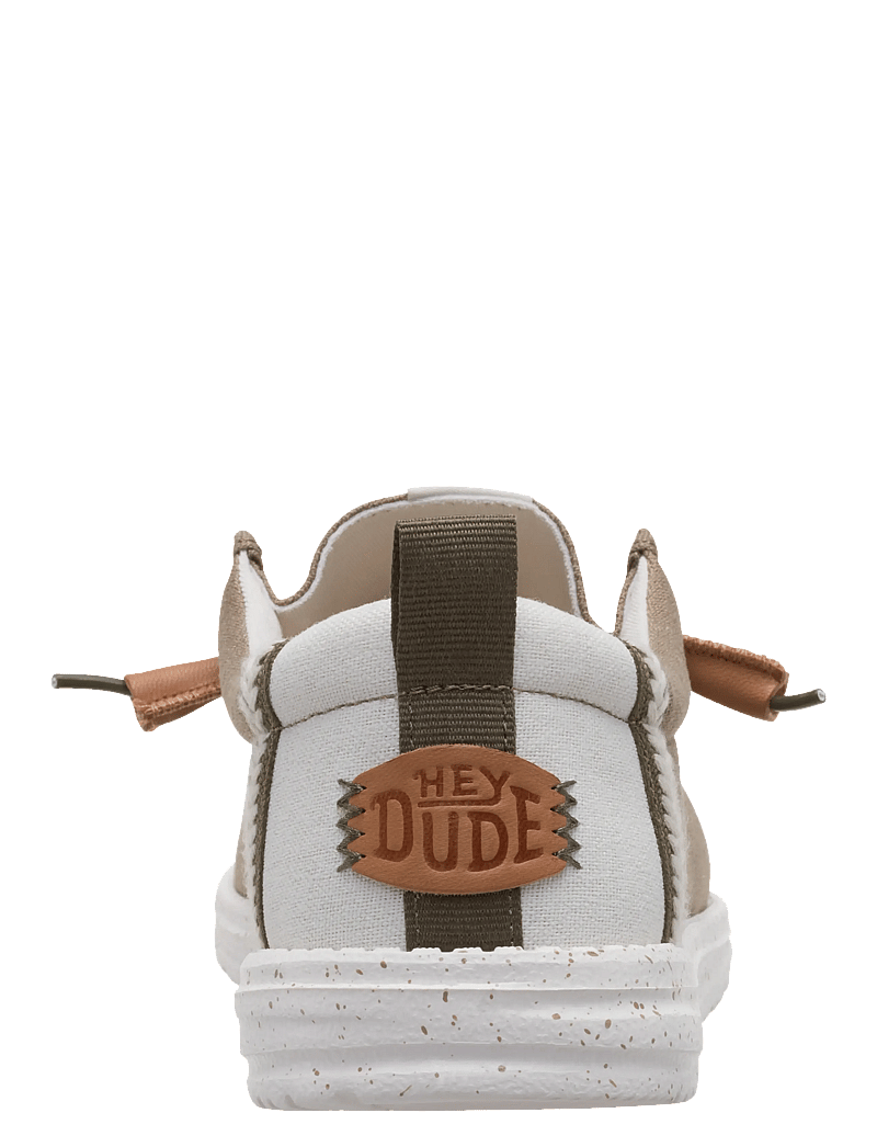 Hey Dude - WALLY SUMMER LINEN - slip on sneakers - timber/silver birch - 2