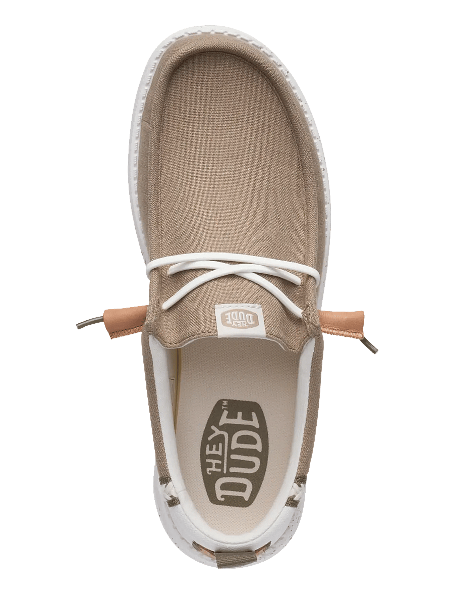 Hey Dude - WALLY SUMMER LINEN - feriefavoritter - timber/silver birch - 5