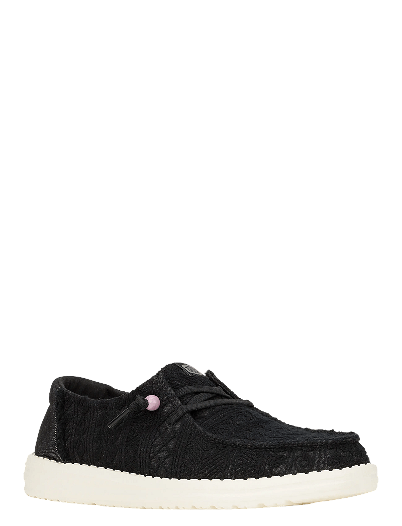 Hey Dude - WENDY CROCHET LACE - sejlersko - black - 0