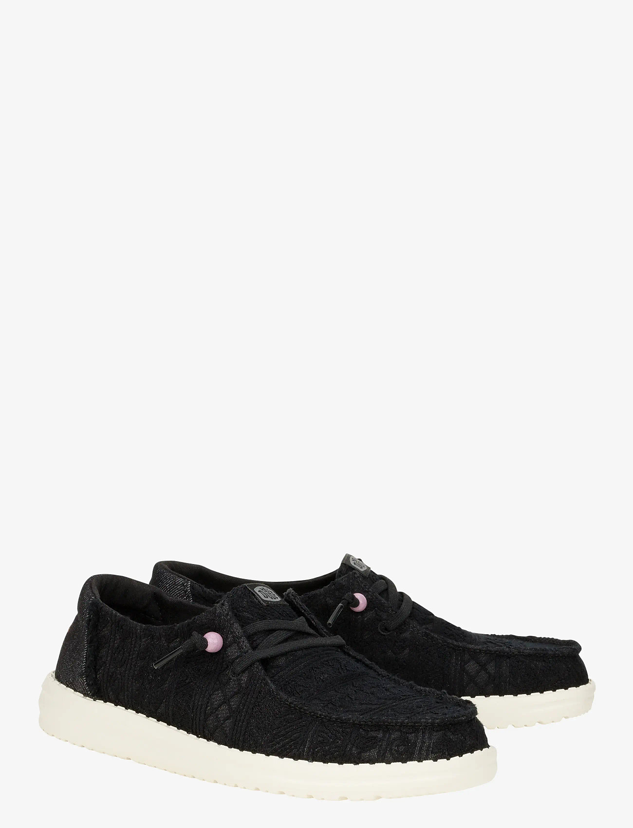 Hey Dude - WENDY CROCHET LACE - sejlersko - black - 1