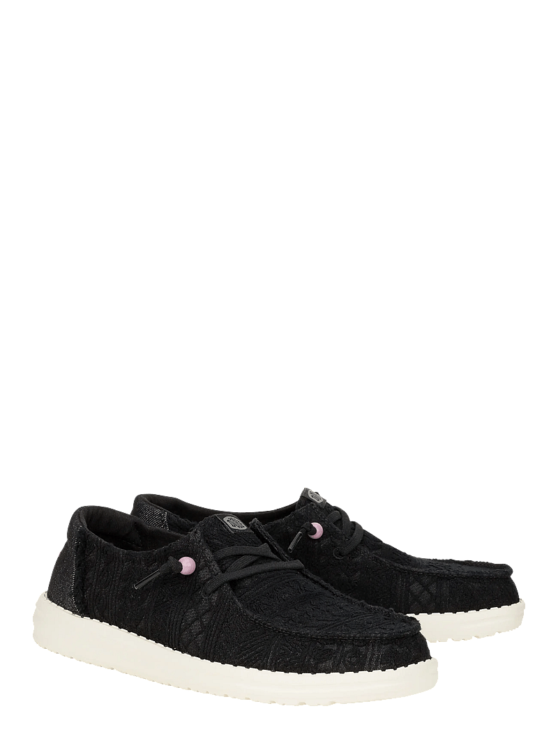 Hey Dude - WENDY CROCHET LACE - sejlersko - black - 1