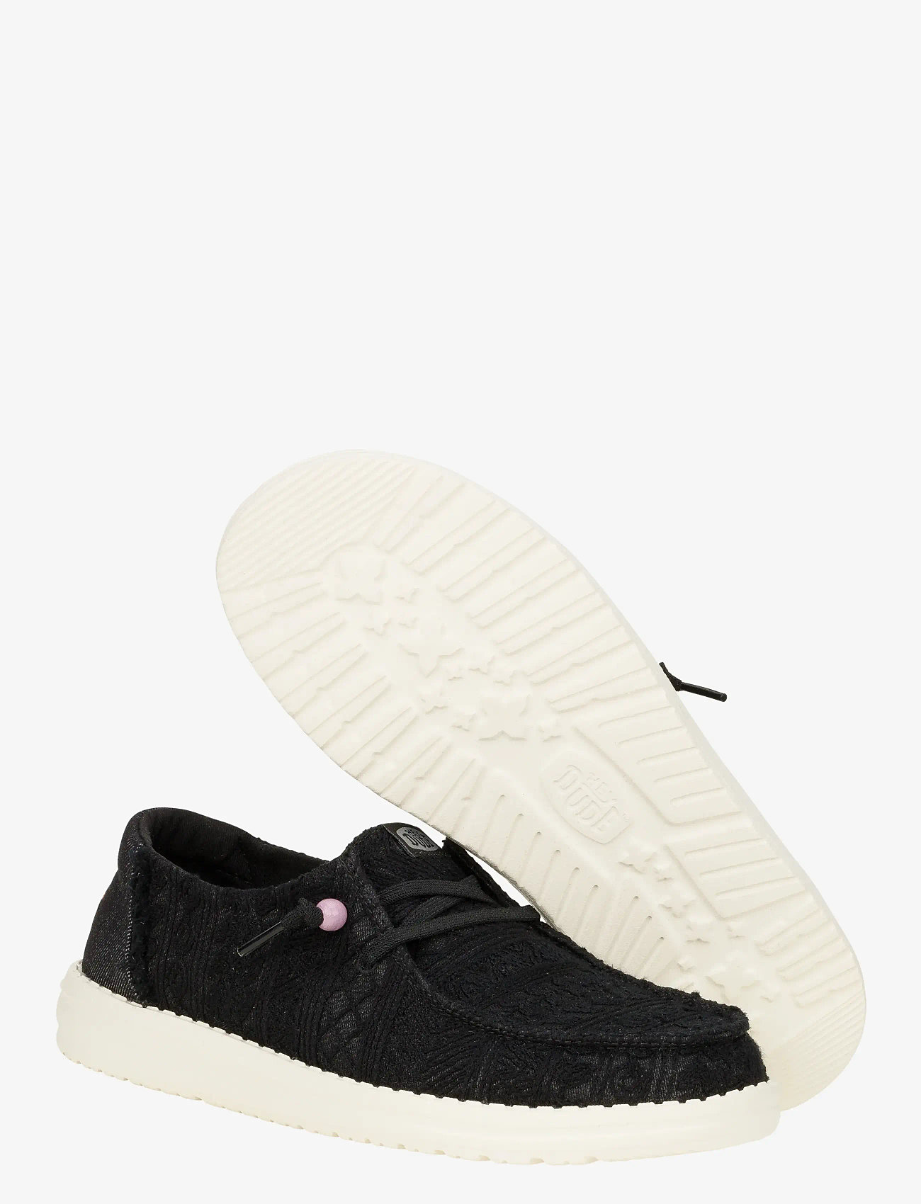 Hey Dude - WENDY CROCHET LACE - sejlersko - black - 3