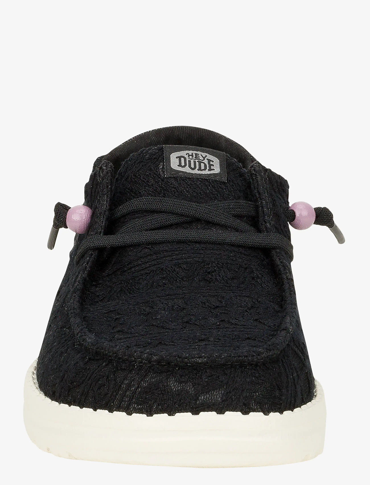 Hey Dude - WENDY CROCHET LACE - sejlersko - black - 4