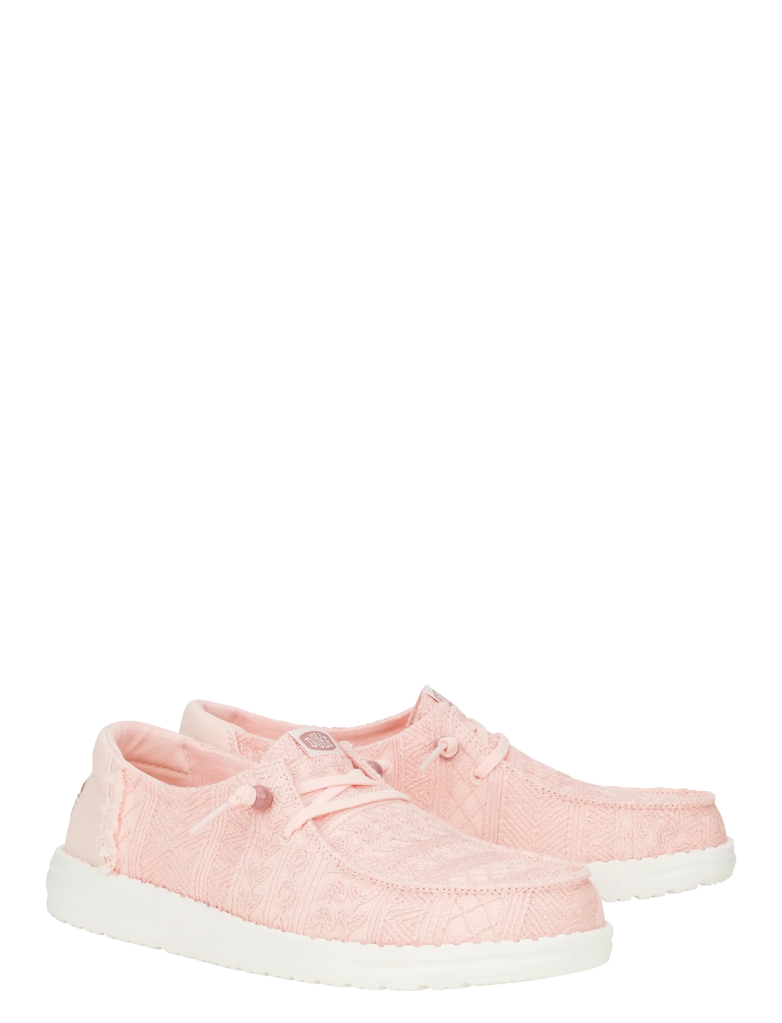 Hey Dude - WENDY CROCHET LACE - jalgatorgatavad tossud - pale pink - 1