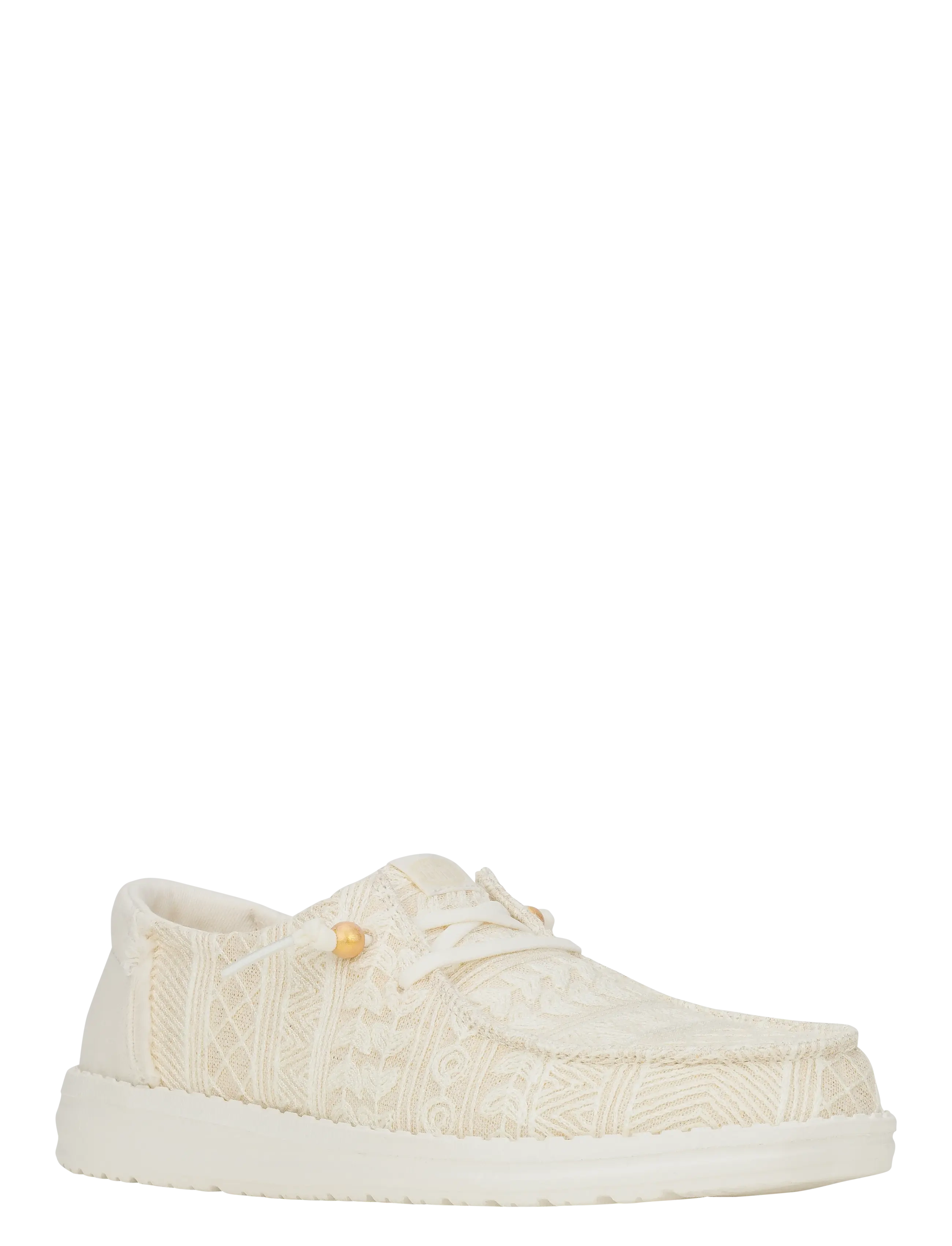 Hey Dude WENDY CROCHET LACE - Modetrends - WHITE/GOLD / cream