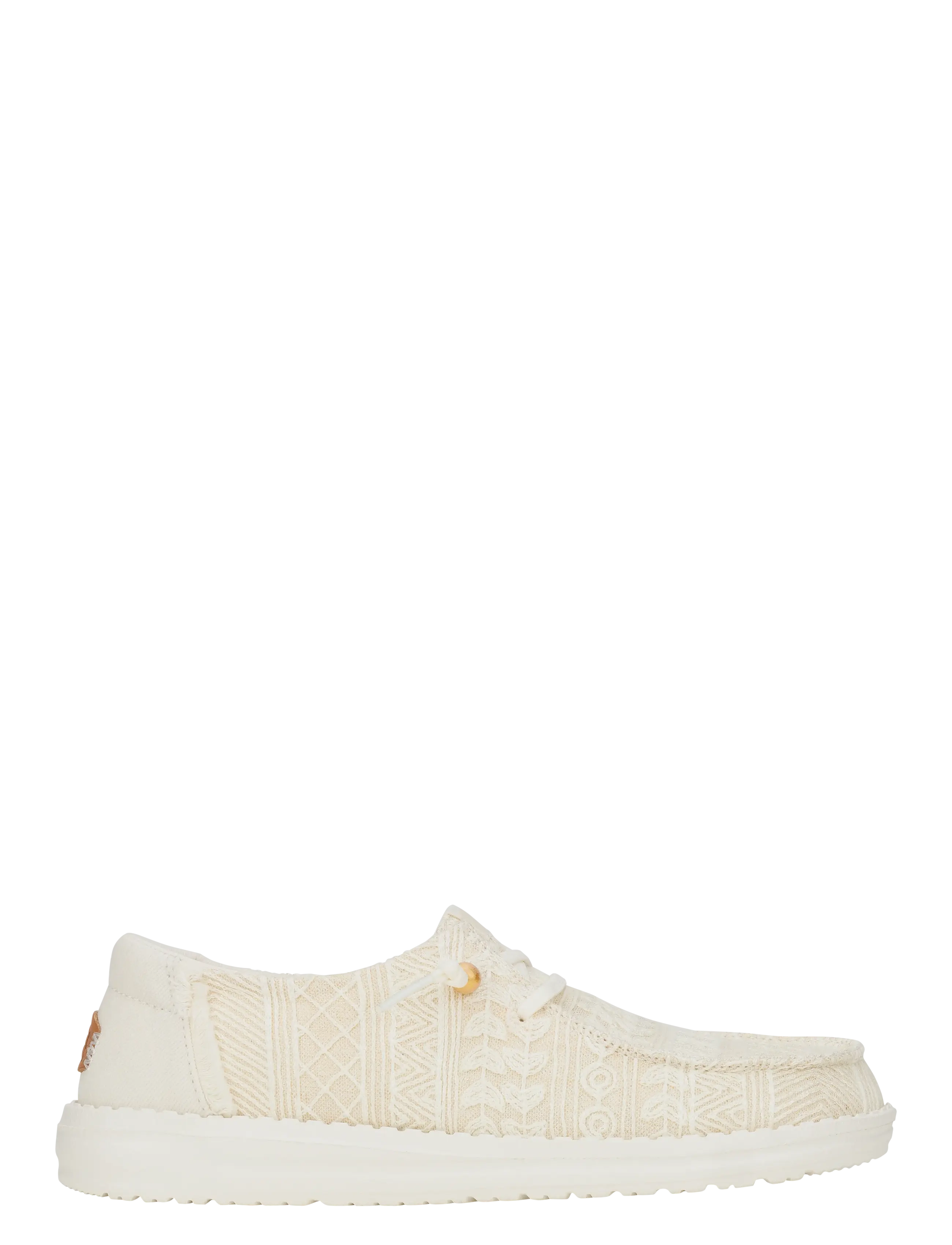 Hey Dude - WENDY CROCHET LACE - bootsschuhe - white/gold - 2