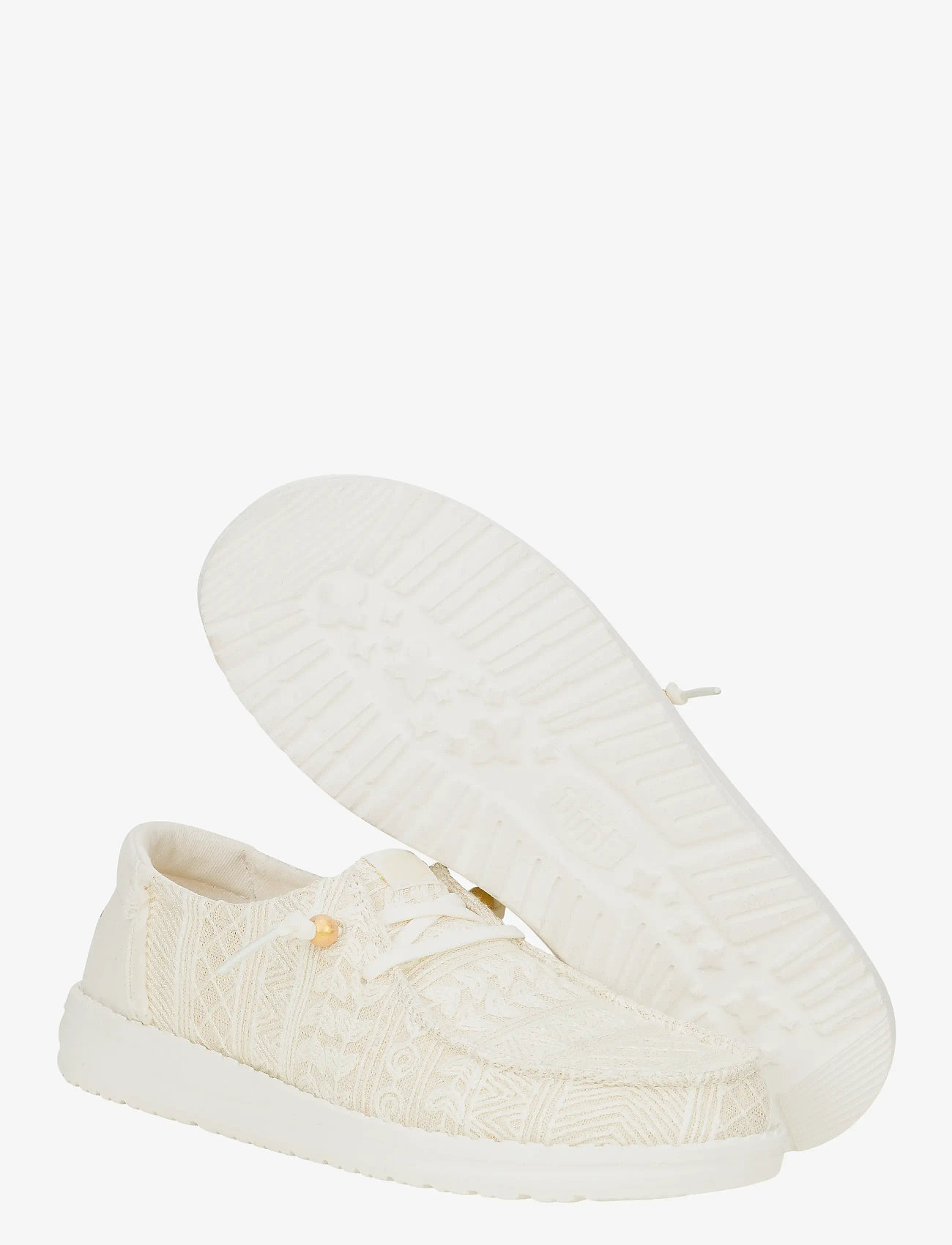 Hey Dude - WENDY CROCHET LACE - bootsschuhe - white/gold - 3