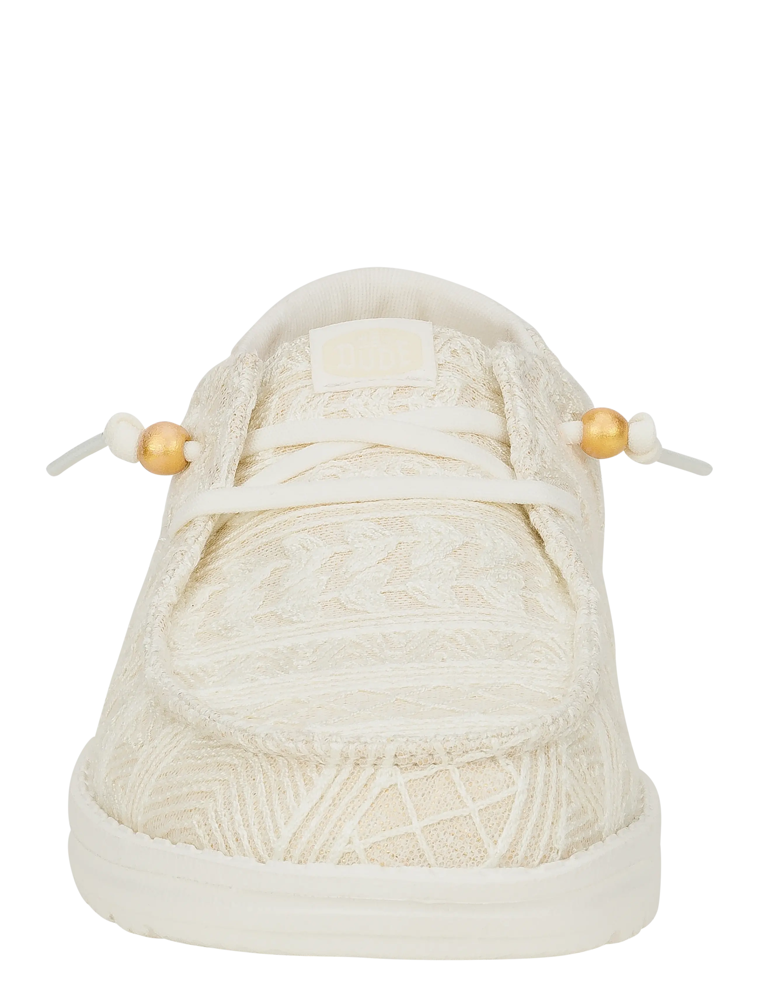 Hey Dude - WENDY CROCHET LACE - bootsschuhe - white/gold - 4