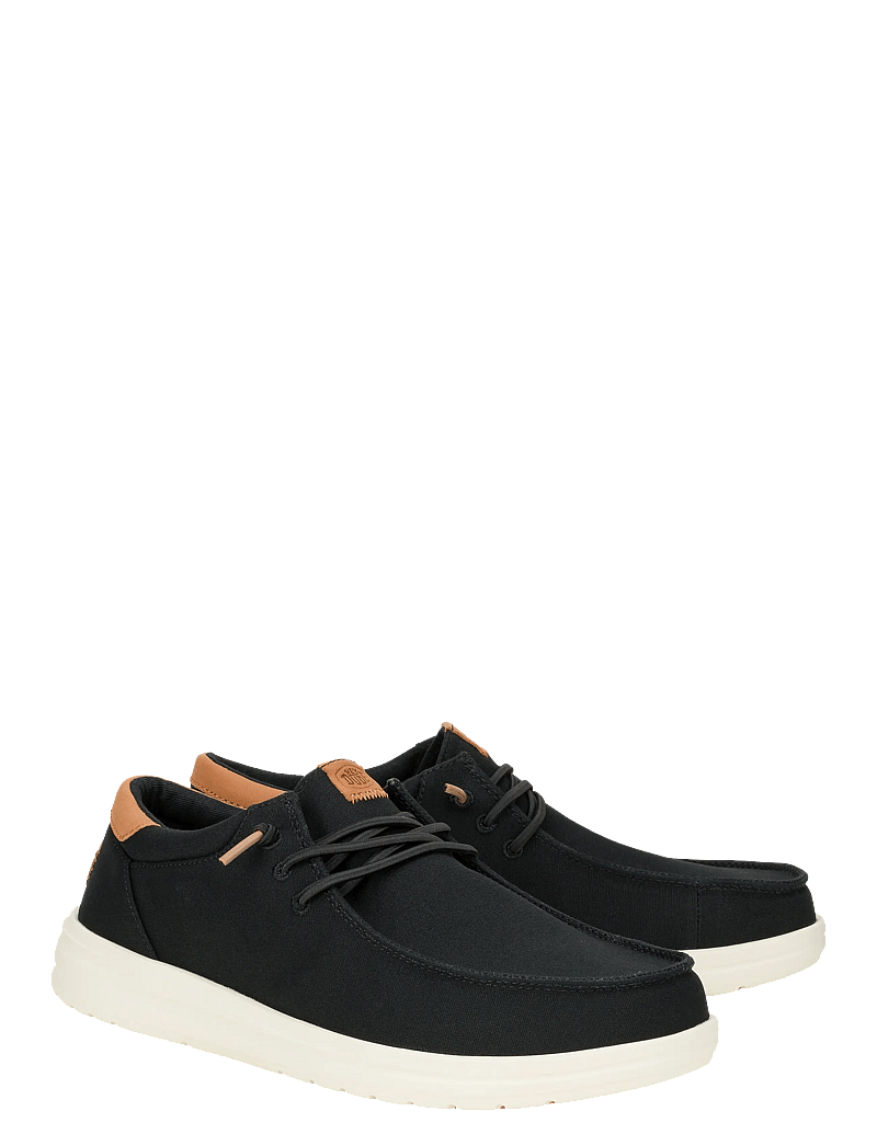 Hey Dude - PAUL CANVAS - sejlersko - black - 2