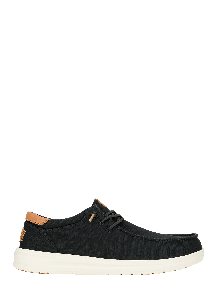 Hey Dude - PAUL CANVAS - bootsschuhe - black - 3