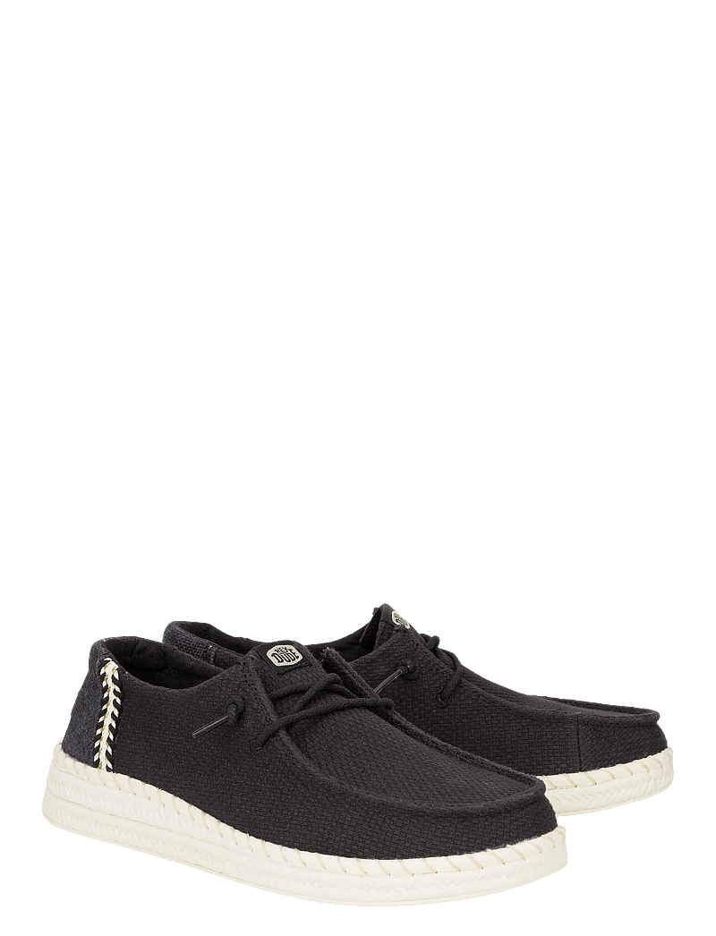 Hey Dude - WENDY ESPADRILLE WOVEN - konfirmationstøj - black - 1