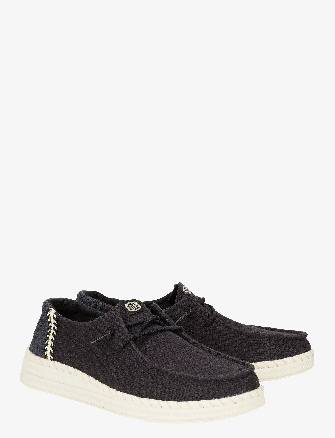 Hey Dude - WENDY ESPADRILLE WOVEN - konfirmationstøj - black - 3