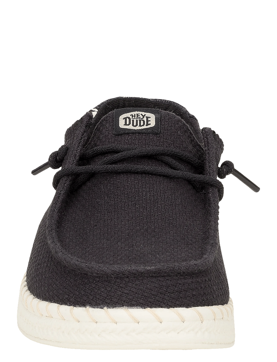 Hey Dude - WENDY ESPADRILLE WOVEN - konfirmation - black - 4