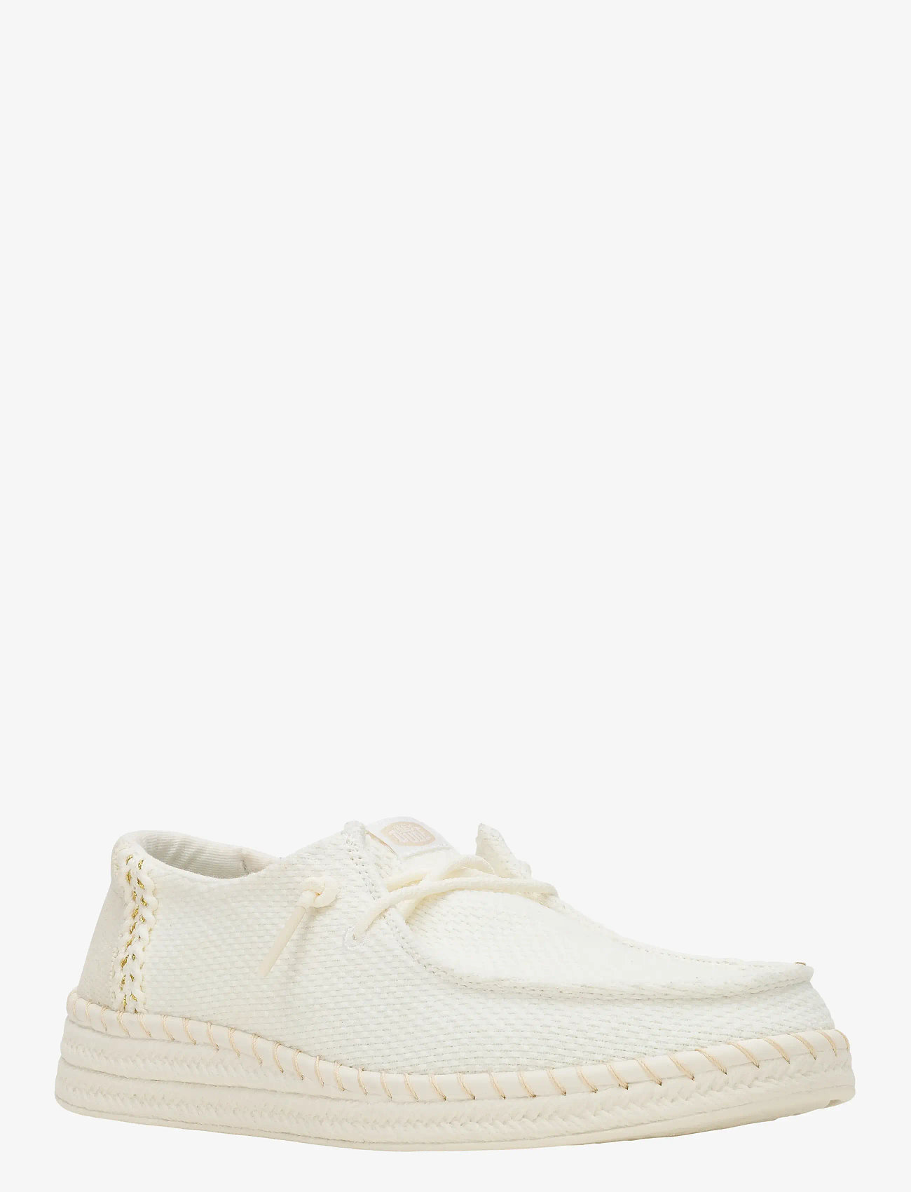 Hey Dude - WENDY ESPADRILLE WOVEN - konfirmatsioon - white - 0