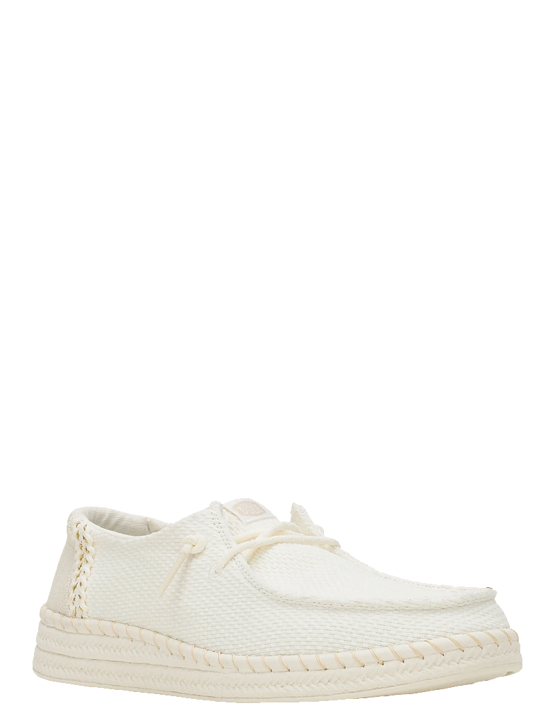 Hey Dude - WENDY ESPADRILLE WOVEN - konfirmatsioon - white - 0