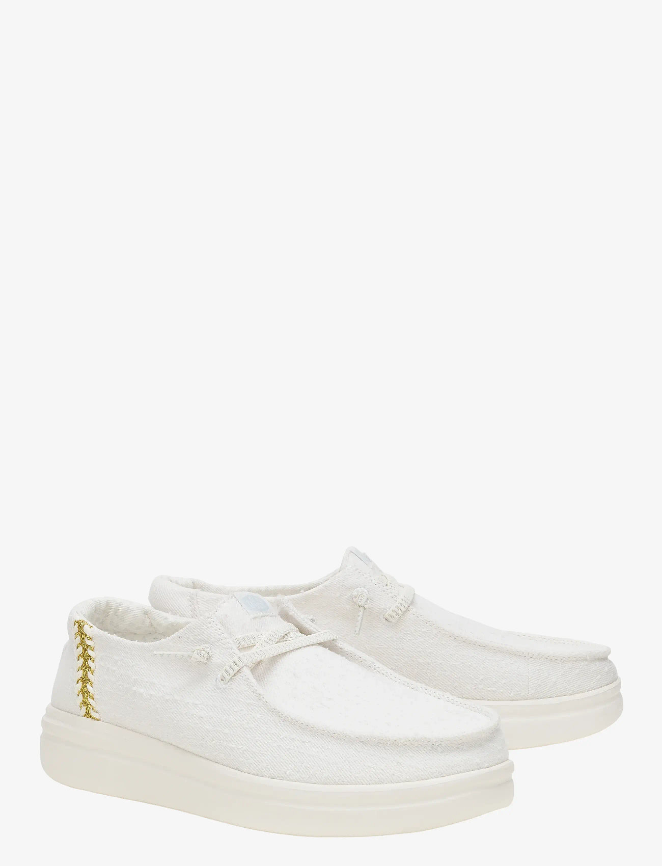 Hey Dude - WENDY ESPADRILLE WOVEN - konfirmatsioon - white - 1