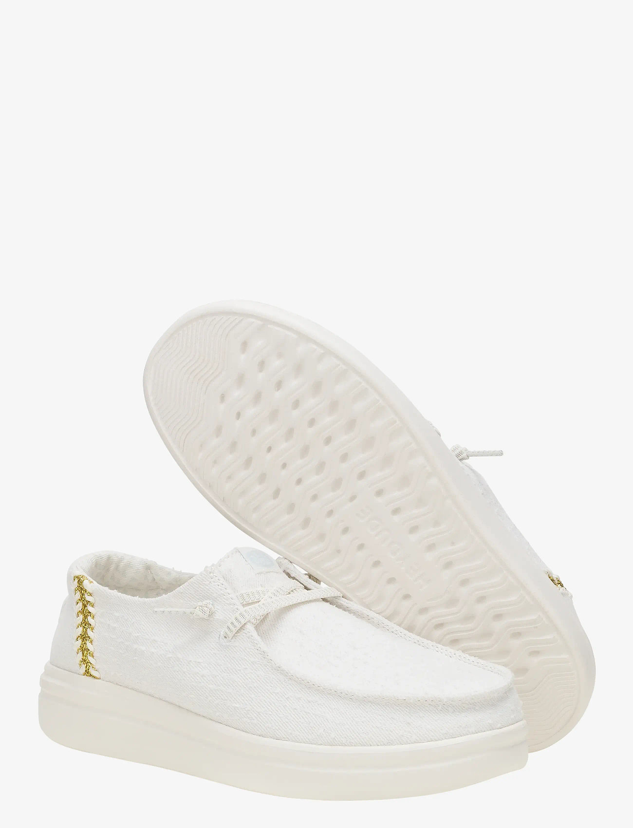 Hey Dude - WENDY ESPADRILLE WOVEN - konfirmatsioon - white - 3