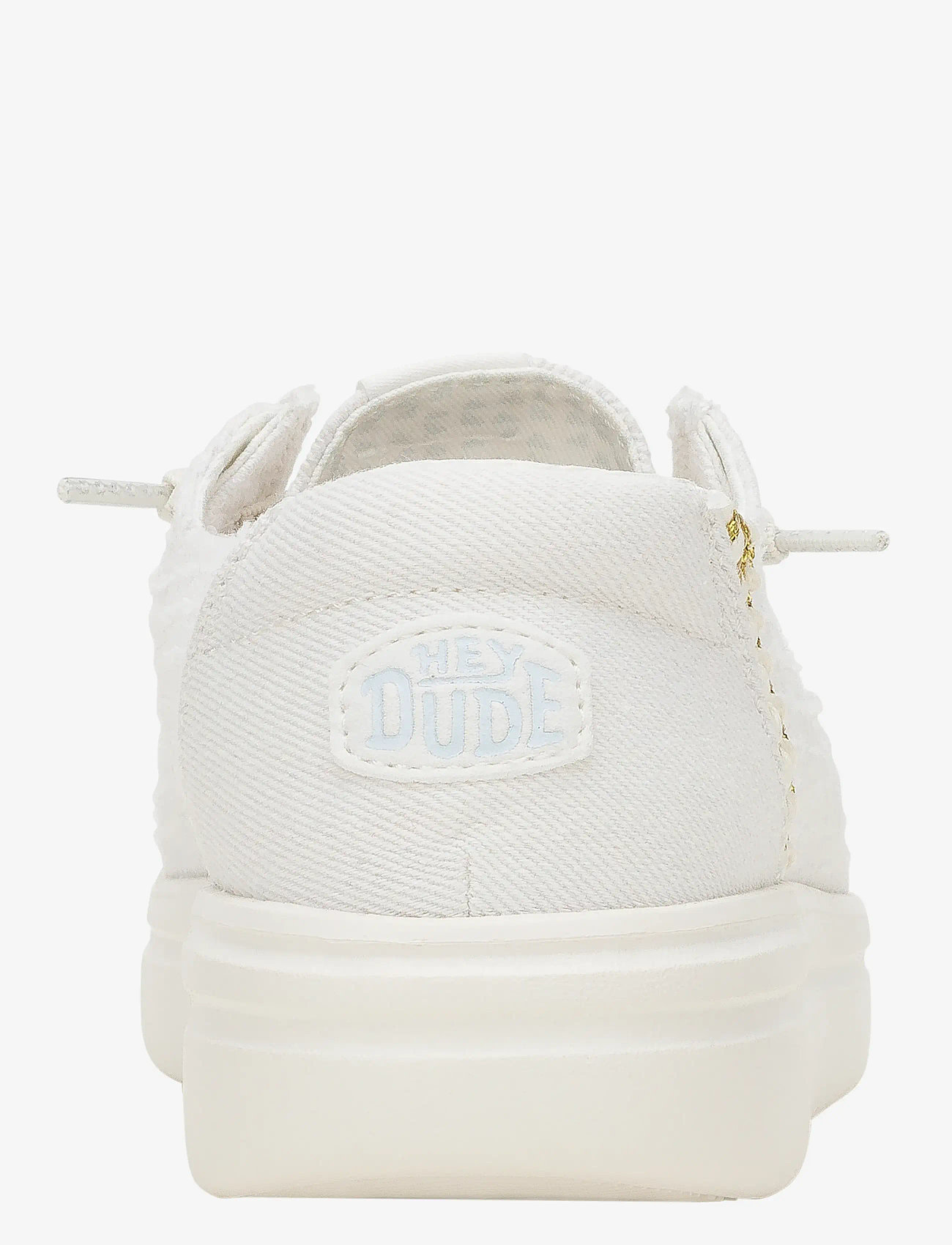Hey Dude - WENDY ESPADRILLE WOVEN - konfirmatsioon - white - 5
