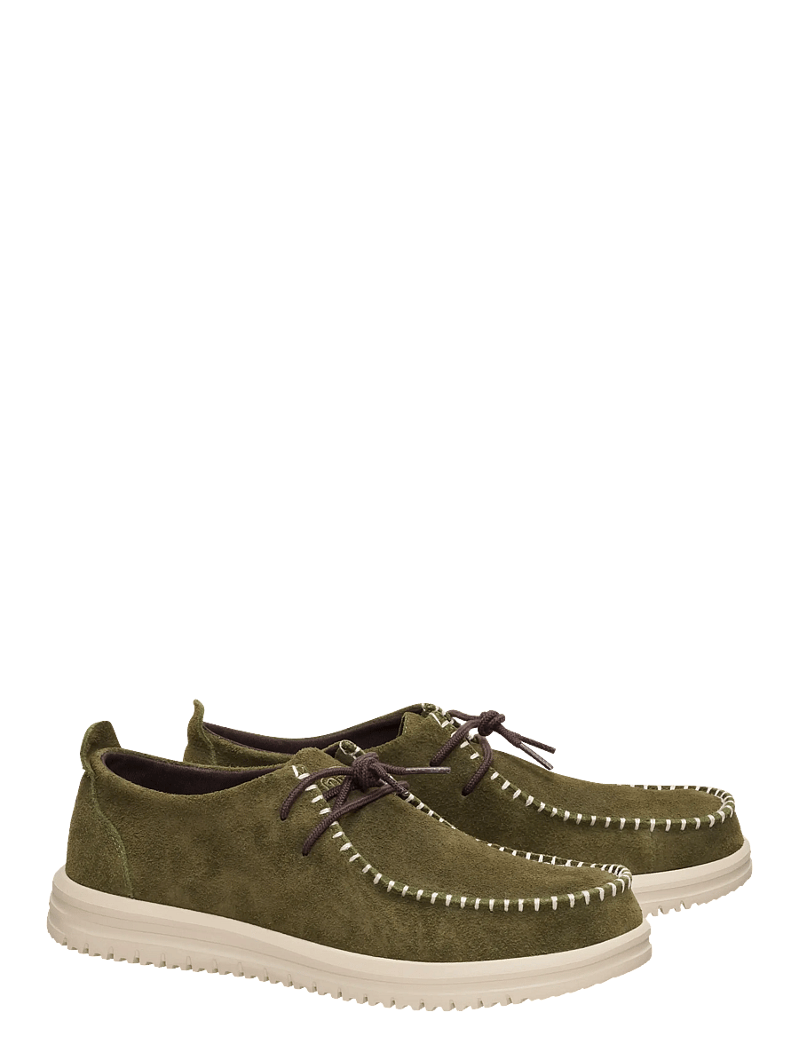 Hey Dude - NXT MOC - baskets basses - olive/wood ash - 1