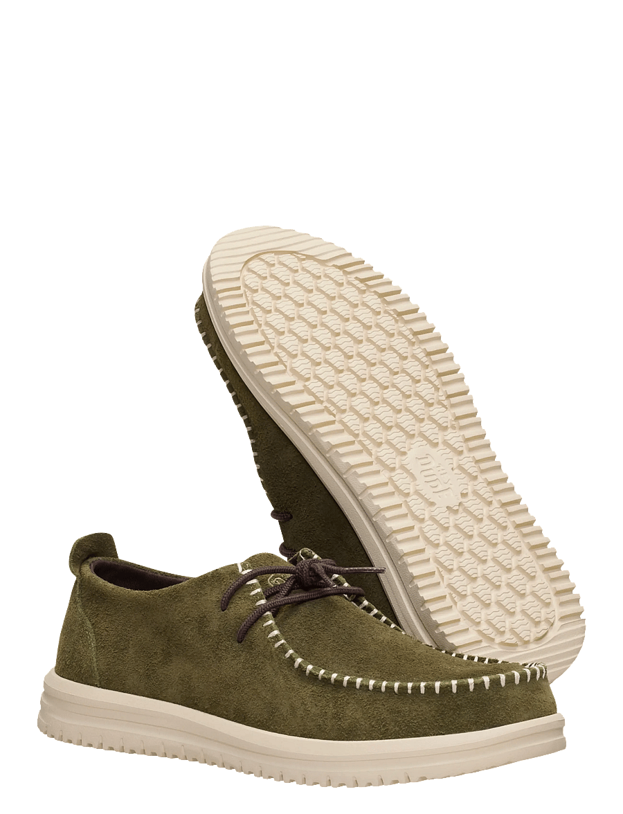 Hey Dude - NXT MOC - baskets basses - olive/wood ash - 3