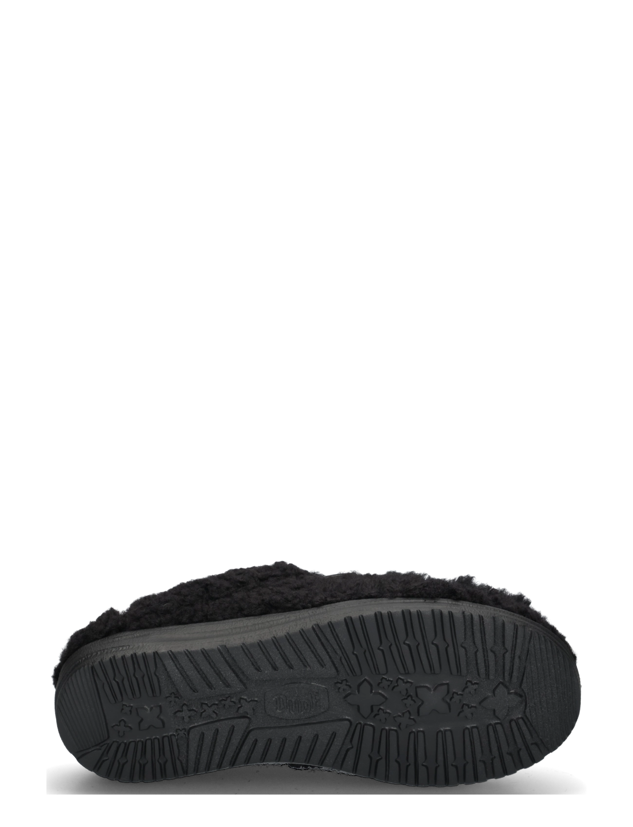 Hey Dude - WALLY SLIPPER - hjemmesko - black/black - 4