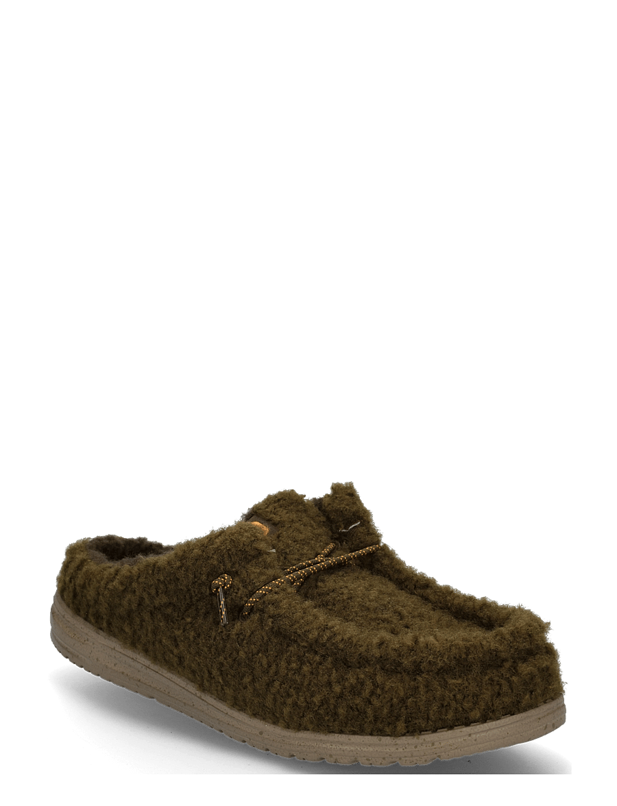 Hey Dude - WALLY SLIPPER - kollektionen - dark olive/multi - 0