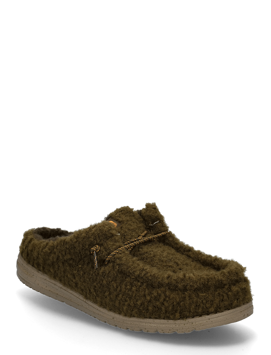 Hey Dude - WALLY SLIPPER - kollektionen - dark olive/multi - 0