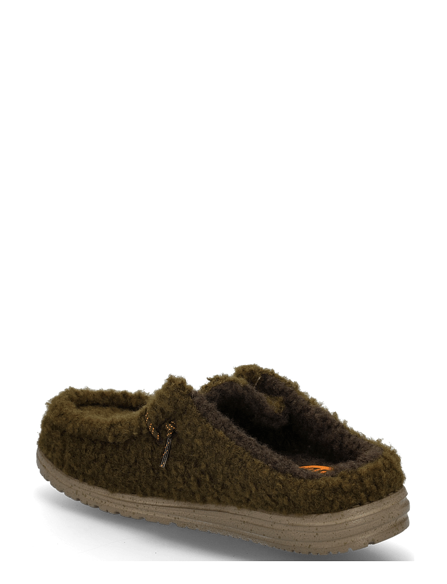 Hey Dude - WALLY SLIPPER - kollektionen - dark olive/multi - 1