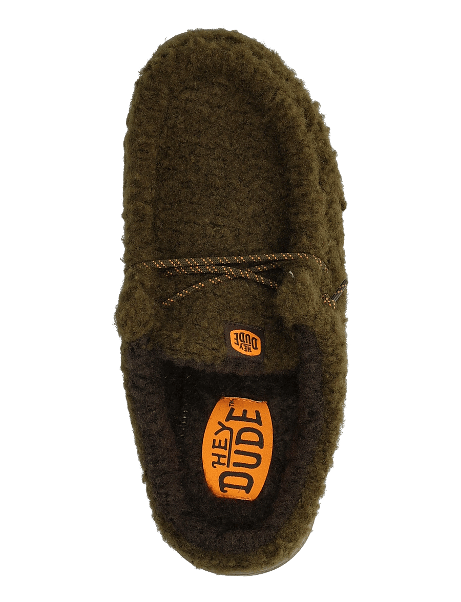 Hey Dude - WALLY SLIPPER - kollektionen - dark olive/multi - 3