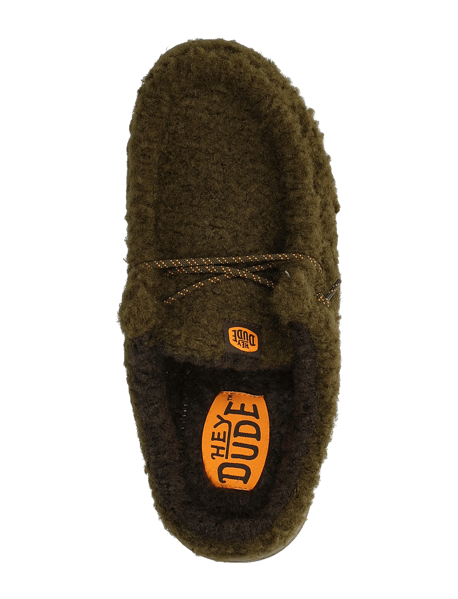 Hey Dude - WALLY SLIPPER - kollektionen - dark olive/multi - 3