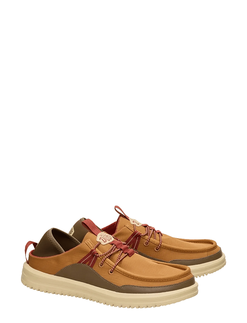 Hey Dude - BRADLEY BLIPPER NYLON - lave sneakers - bone brown/multi - 1