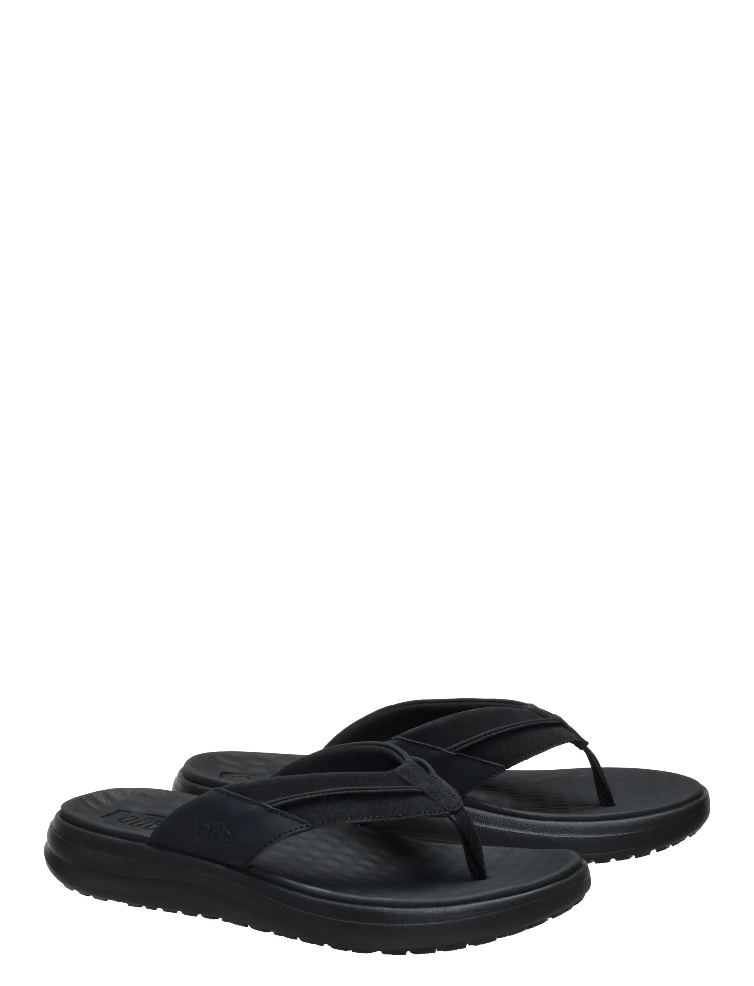 Hey Dude - FINN FLIP - vacation essentials - black - 1