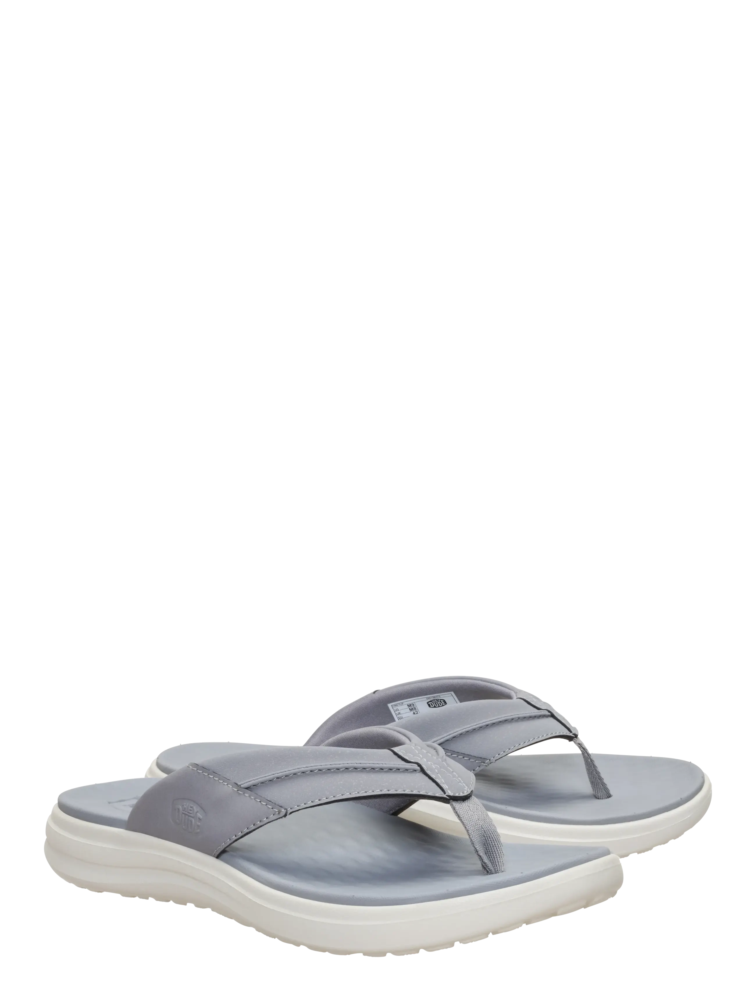 Hey Dude - FINN FLIP - laveste priser - grey/white - 1