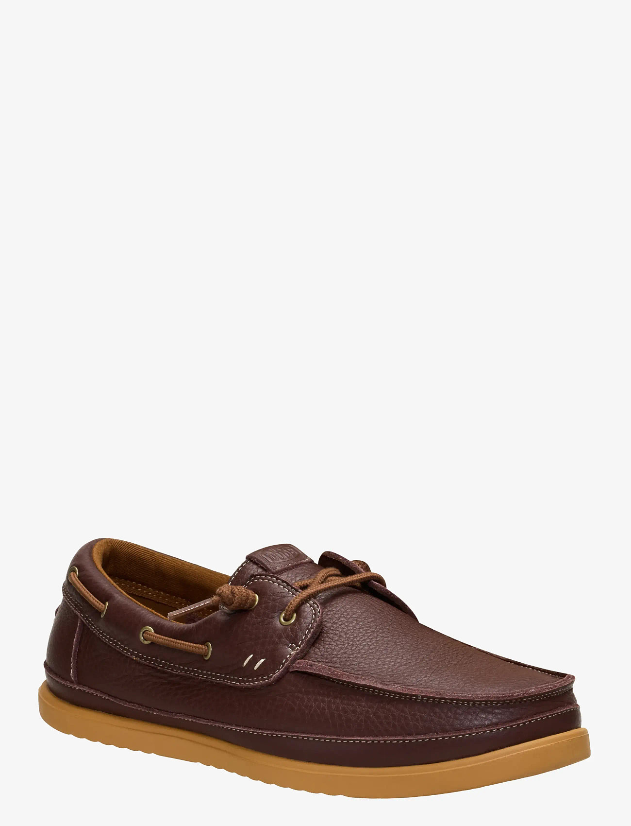 Hey Dude - HARBOR LO CRAFT LEATHER - sejlersko - shaved brown/robe brown - 0